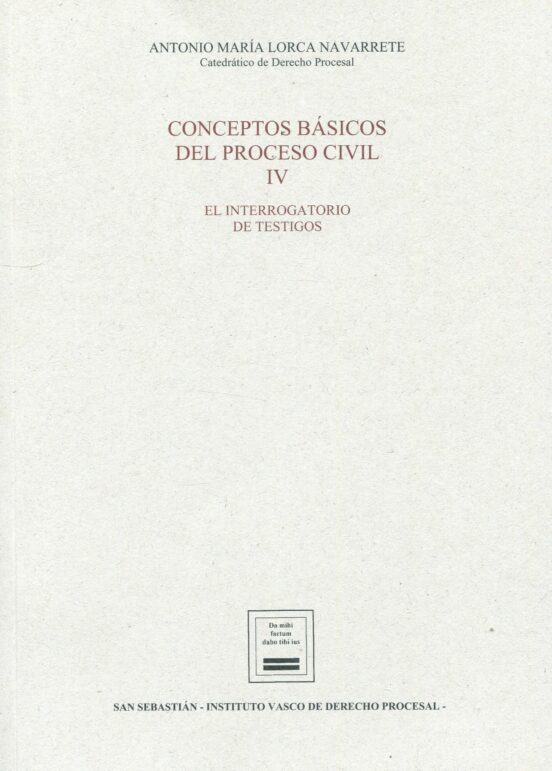Conceptos Básicos Del Proceso Civil Iv