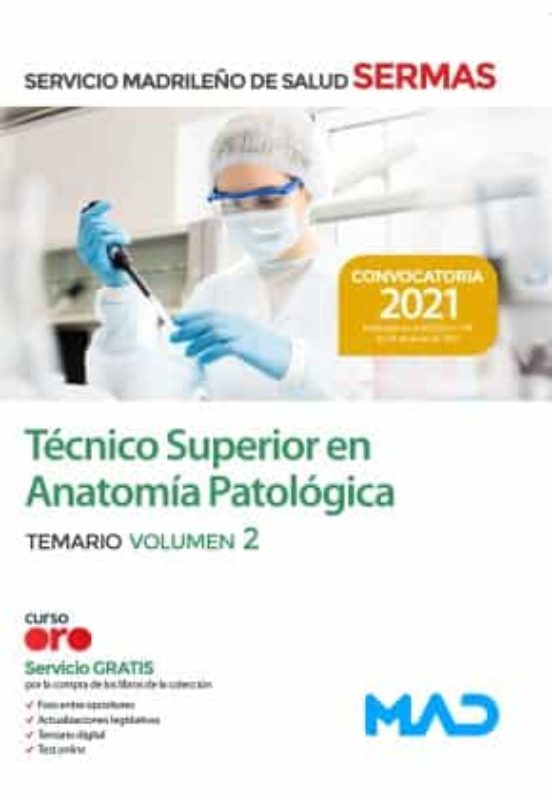 Tecnico Superior En Anatomia Patologica Del Servicio Madrileño De Salu