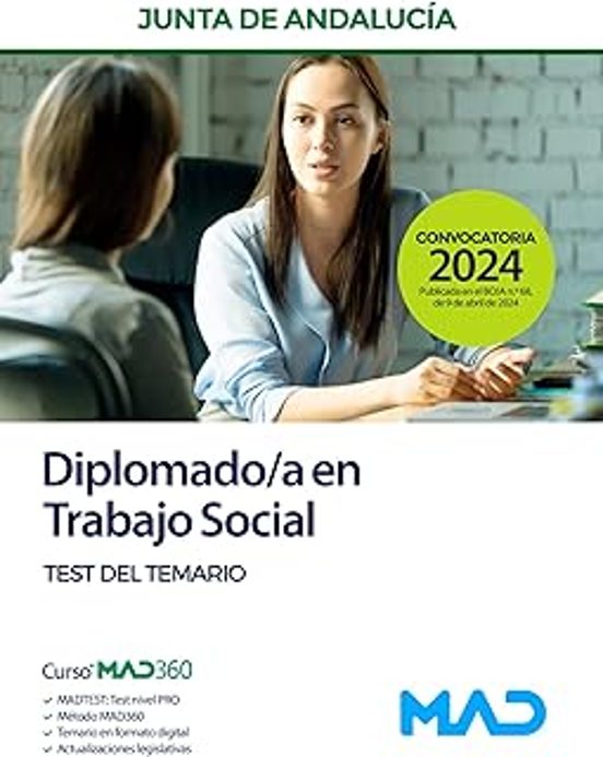 Diplomado/a En Trabajo Social De La Junta De Andalucia. Test Del Temar
