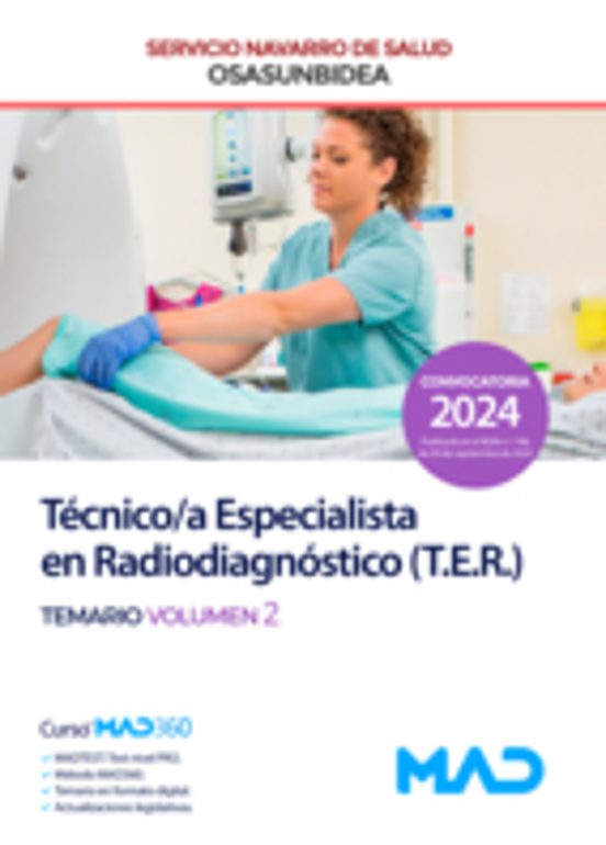 Técnico/a Especialista En Radiodiagnóstico . Temario Volumen 2