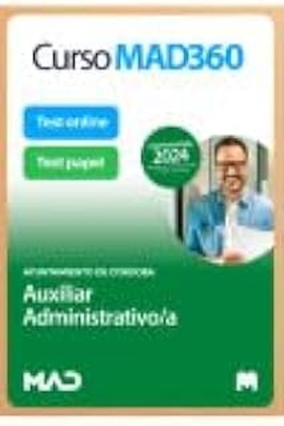 Paquete Ahorro Y Curso Mad360. Auxiliar Administrativo/a Del Ayuntamie