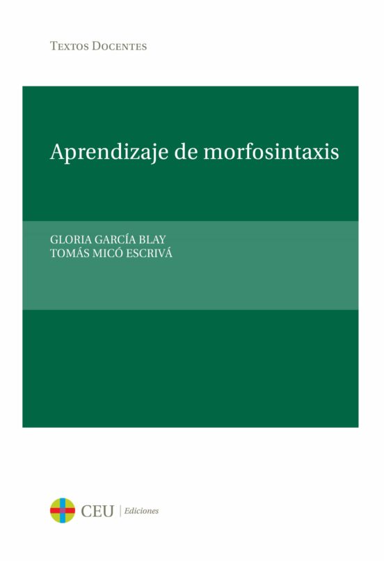 Aprendizaje De Morfosintaxis