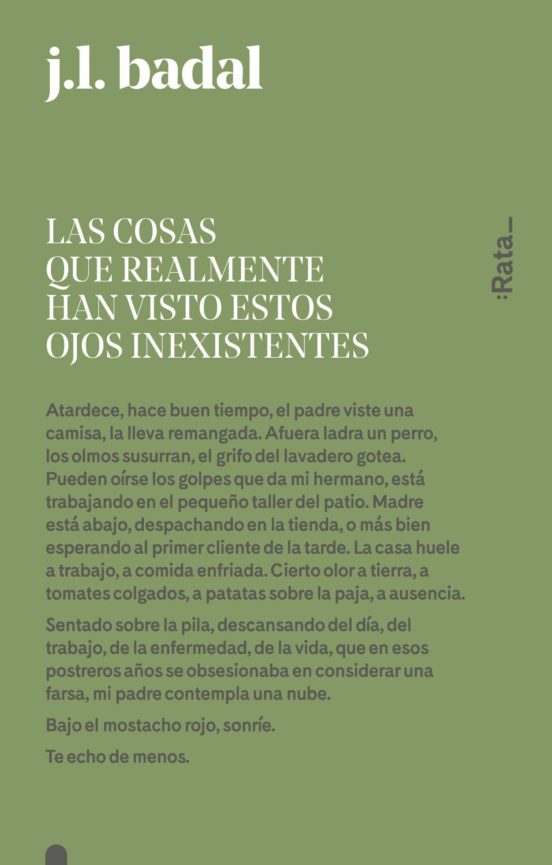 Las Cosas Que Realmente Han Visto Estos Ojos Inexistentes