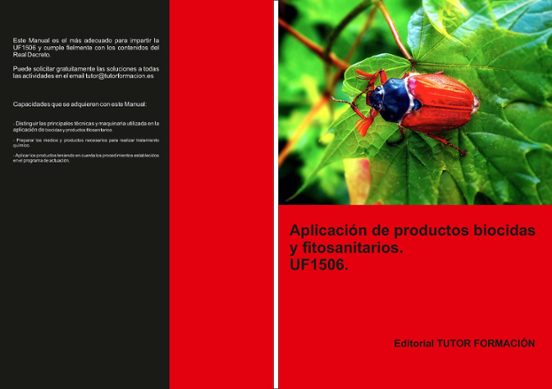 Uf1506. Aplicación De Productos Biocidas Y Fitosanitarios