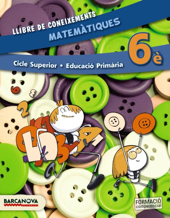 Matemàtiques Cs 6º Primaria Llibre de Coneixements Catalunya / Illes B