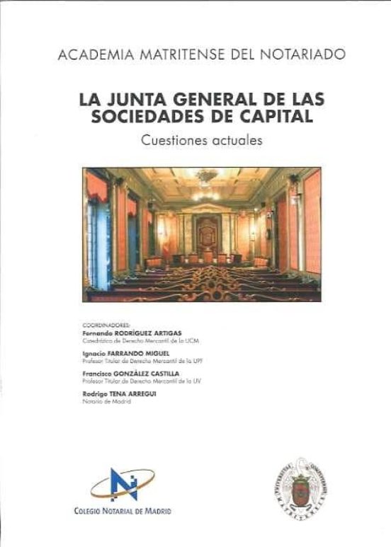 La Junta General De Las Sociedades De Capital