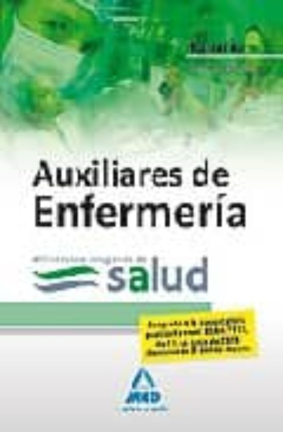 Auxiliares De Enfermería Del Servicio Aragonés De Salud. Temario Parte