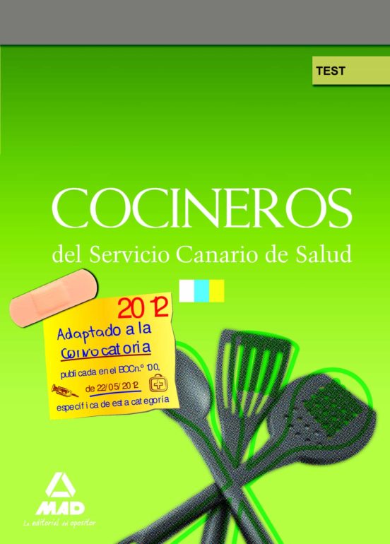 Cocineros. Servicio Canario De Salud. Test