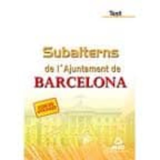 Subalterns De Lajuntament De Barcelona. Test