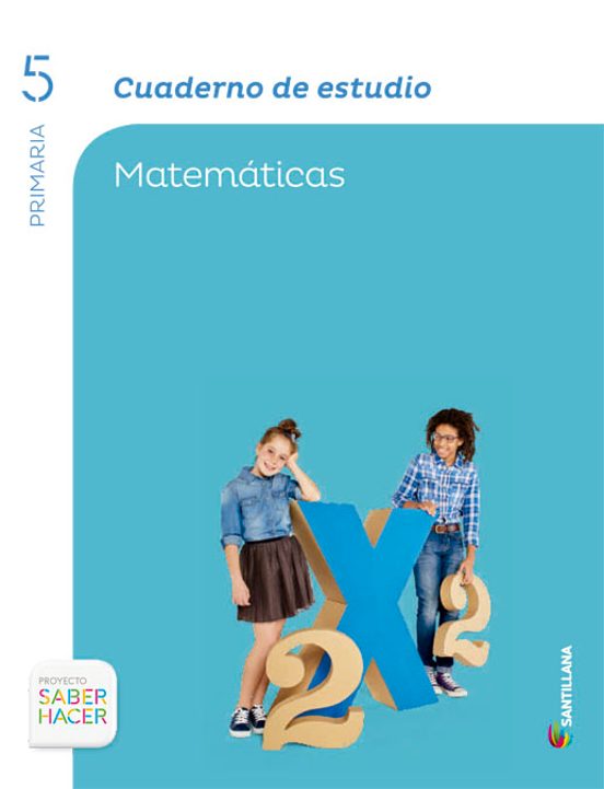 5 Primaria Cuaderno Estudio Matematicas Castellano Ed14
