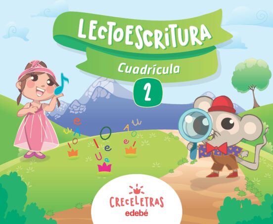 Lectoescritura Cuaderno 2. 3/5 Años Cuadricula Castellano