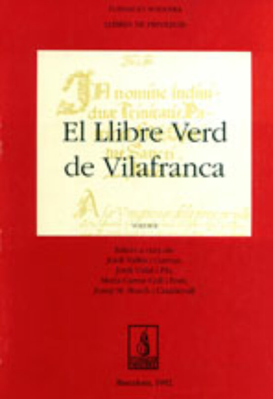 Llibre Verd De Vilafranca Ii