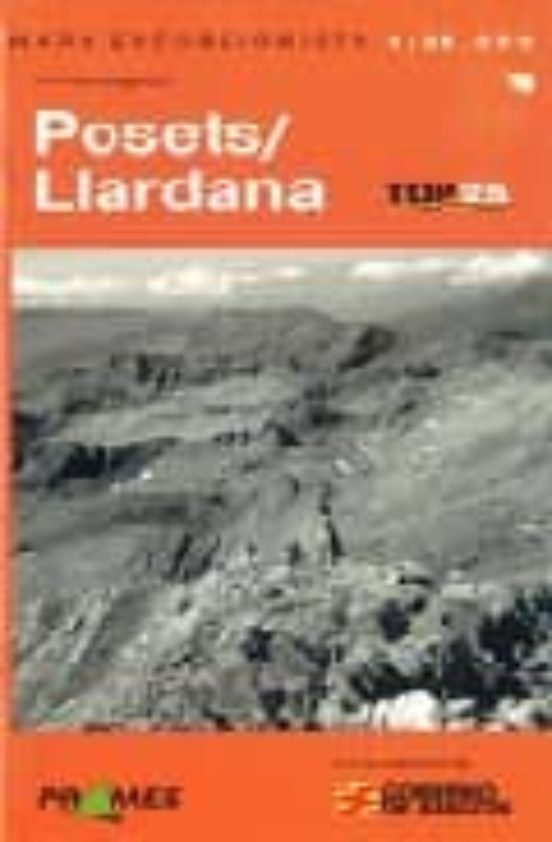 Mapa Excursionista Posets-llardana E 1:25.000