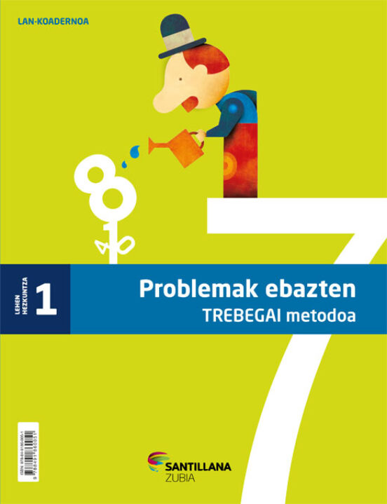 Cuaderno Problemas1º Educacion Primaria Deca Euskera Ed 2018