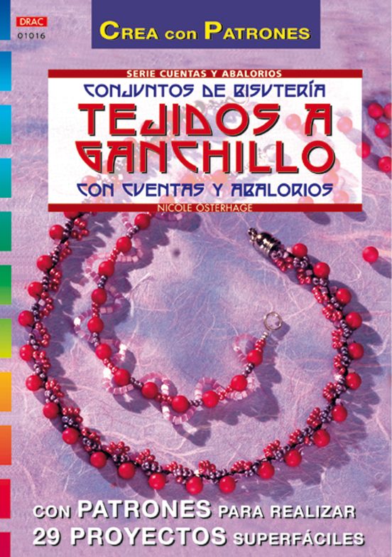Conjunto De Bisuteria Tejidos A Ganchillo Con Cuentas Y Abalorios