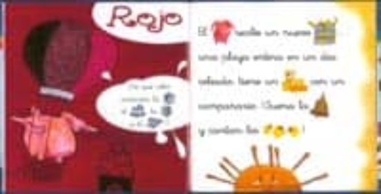 Los Colores: Cuentos Preguntones con Pictogramas