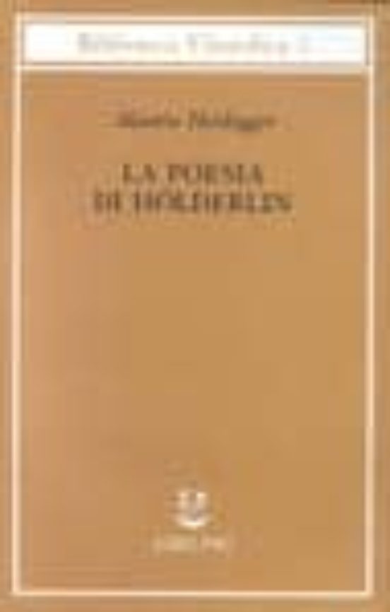 La Poesia Di Hölderlin