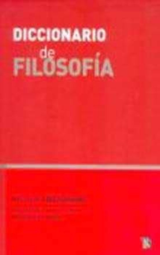 Diccionario de Filosofia