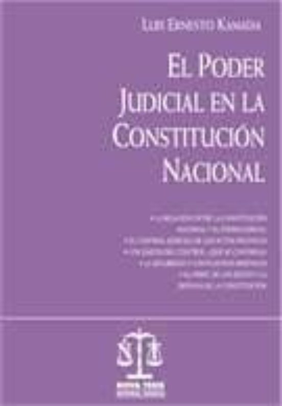 El Poder Judicial En La Constitucion Nacional