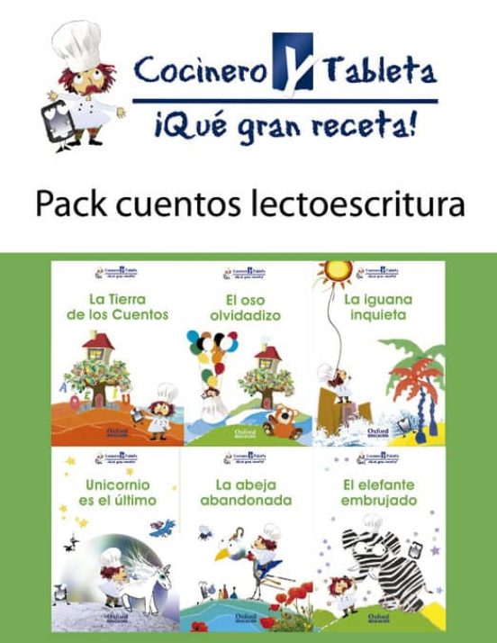 Infantil 3 Años Cocinero Lecto Pk Cuentos 1