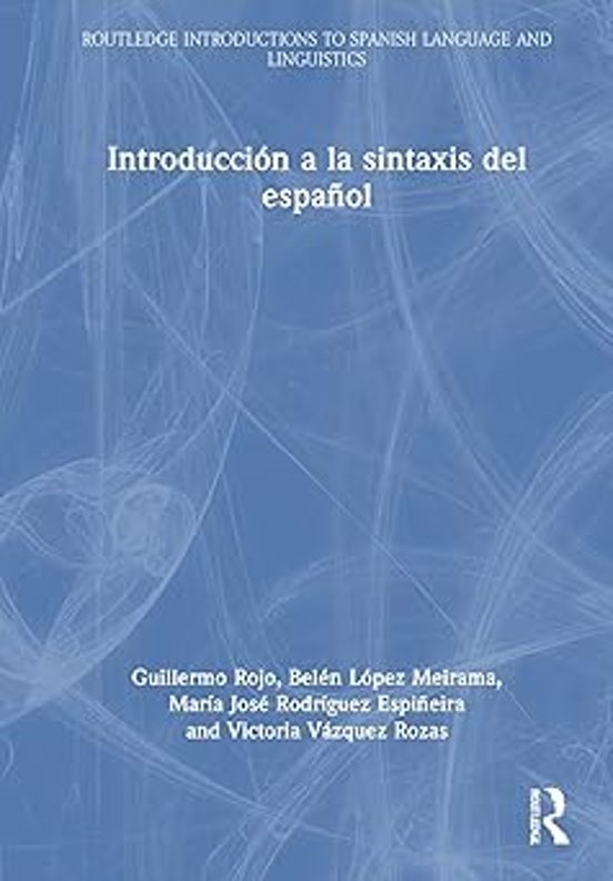 Introduccion A La Sintaxis Del Espanol
