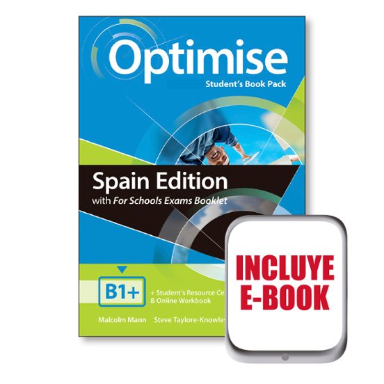 Optimise B1+ Exam Bklt Students Book Pack