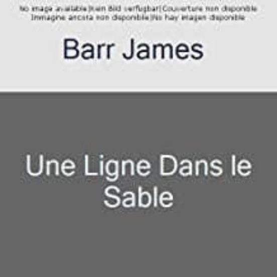 Une Ligne Dans Le Sable
