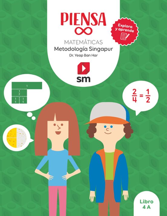Matematicas 4º Educacion Primaria Libro Piensa Infinito Ed 2020