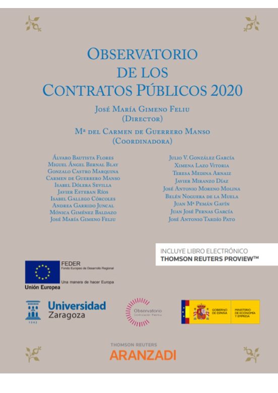 Observatorio De Los Contratos Públicos 2020