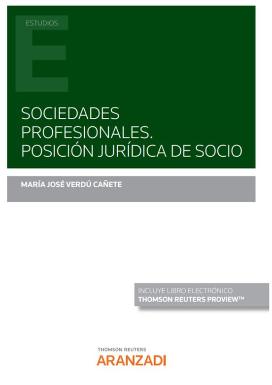 Sociedades Profesionales.posición Jurídica De Socio