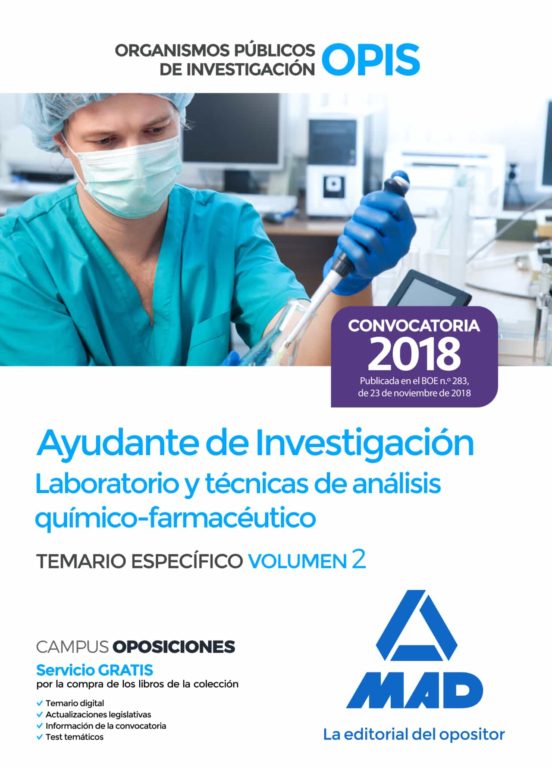 Ayudante De Investigacion De Los Organismos Publicos De Investigacion