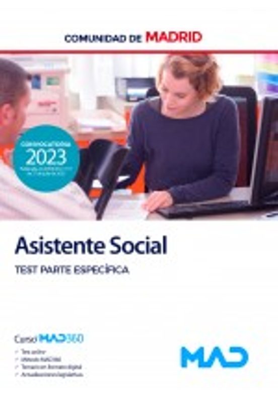 Asistente Social De La Comunidad De Madrid. Test Parte Específica