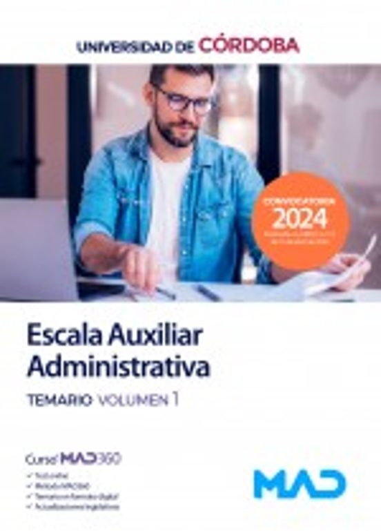 Escala Auxiliar Administrativa De La Universidad De Cordoba. Temario V