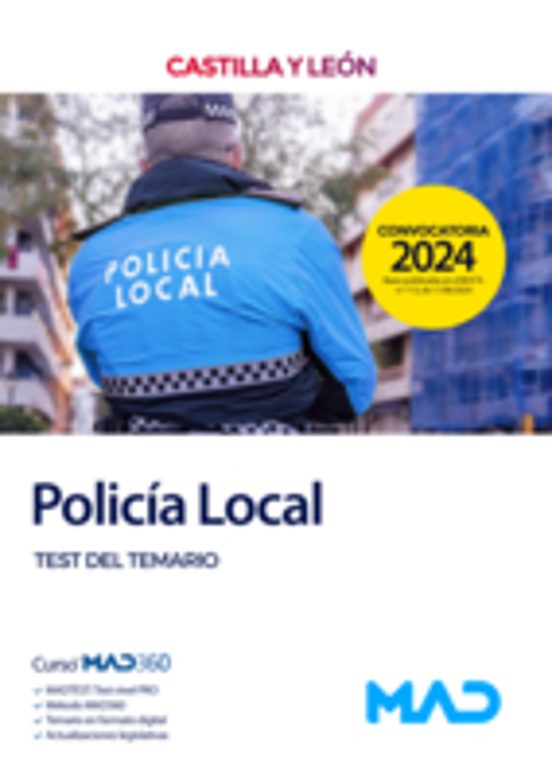 Policía Local Comunidad Autónoma De Castilla Y León Test Del Temario