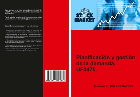 Uf0475 Planificacion Y Gestion De La Demanda