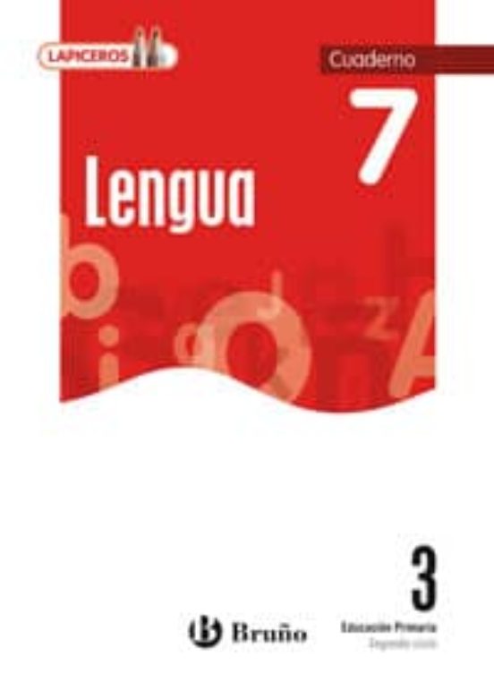 Lapiceros Lengua 3 Cuaderno 7 3º Primaria