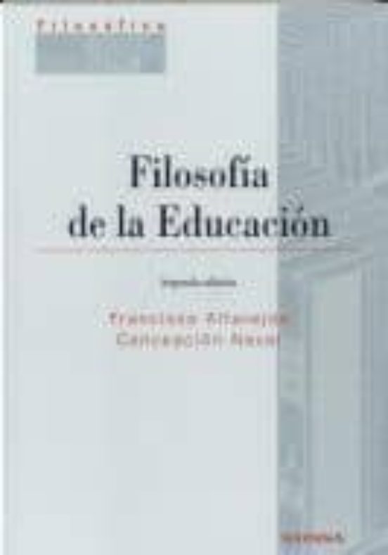 Filosofia De La Educacion