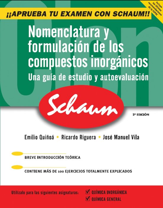 Nomenclatura Y Formulacion De Los Compuestos Inorganicos