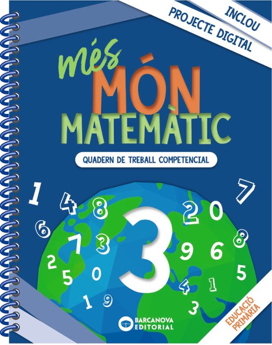 Més Món Matemàtic 3º Educcio Primaria Cataluña Quadern / Islas Balears