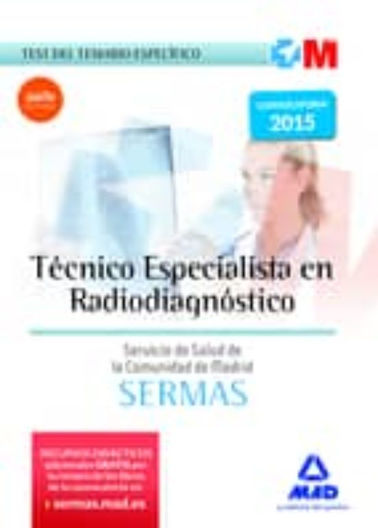 Tecnico Especialista En Radiodiagnostico Del Servicio Salud De La Comu