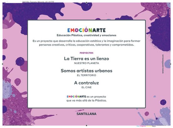Emocionarte Morado 5º Educacion Primaria Cuaderno + Fichas Serie Emoci