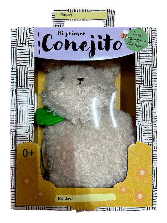 MI PRIMER CONEJITO. Libro De Tela