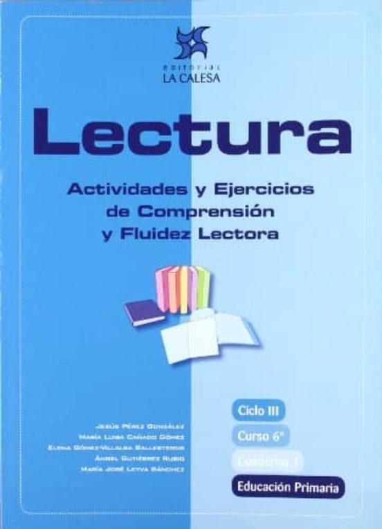 Lectura 6º Libro 1: Actividades y Ejercicios de Comprension y Flu Idez