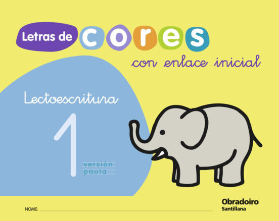 Letras De Cores 1 Con Enlace Ed 2009 Galicia