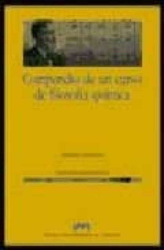 Compendio De Un Curso De Filosofia Quimica