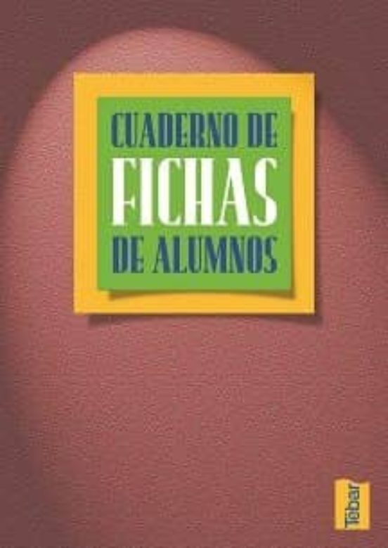Cuaderno De Fichas De Alumnos