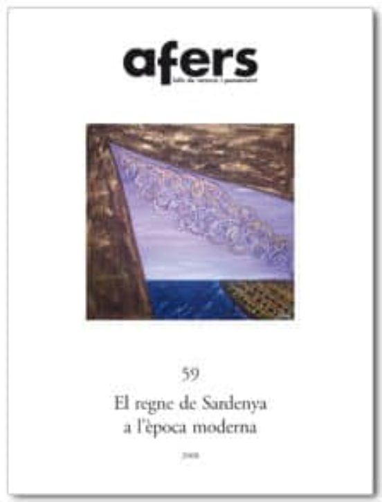Afers 59: El Regne De Sardenya A L Epoca Moderna