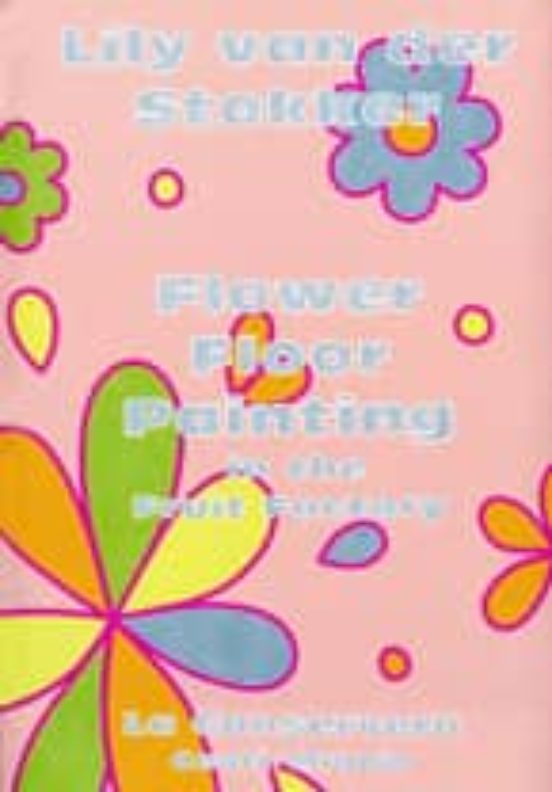 Flower Floor Painting In The Factory