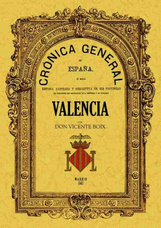 Cronica De La Provincia De Valencia