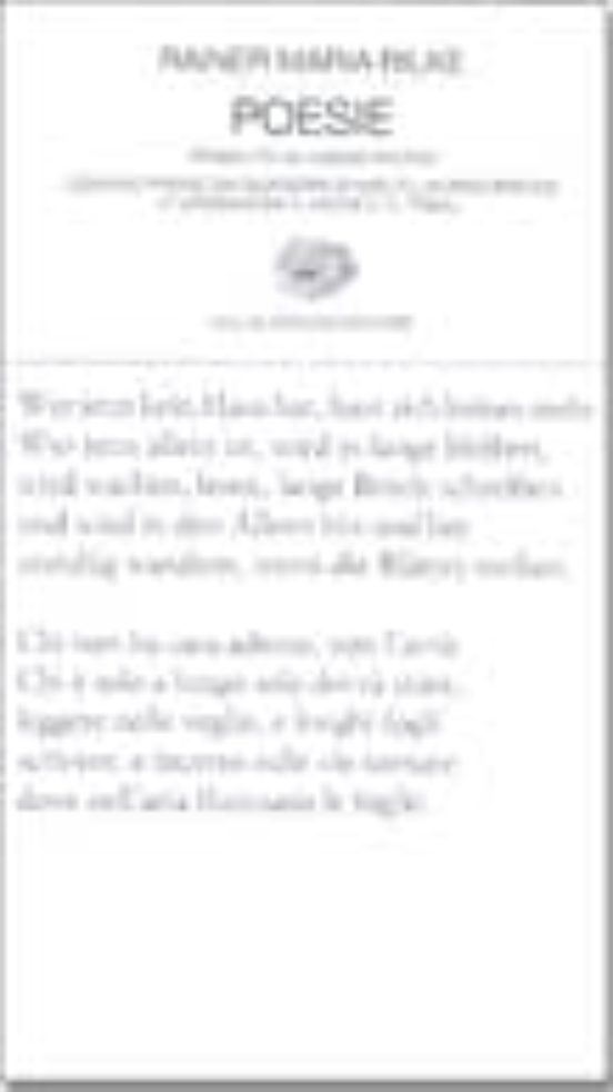 Poesie